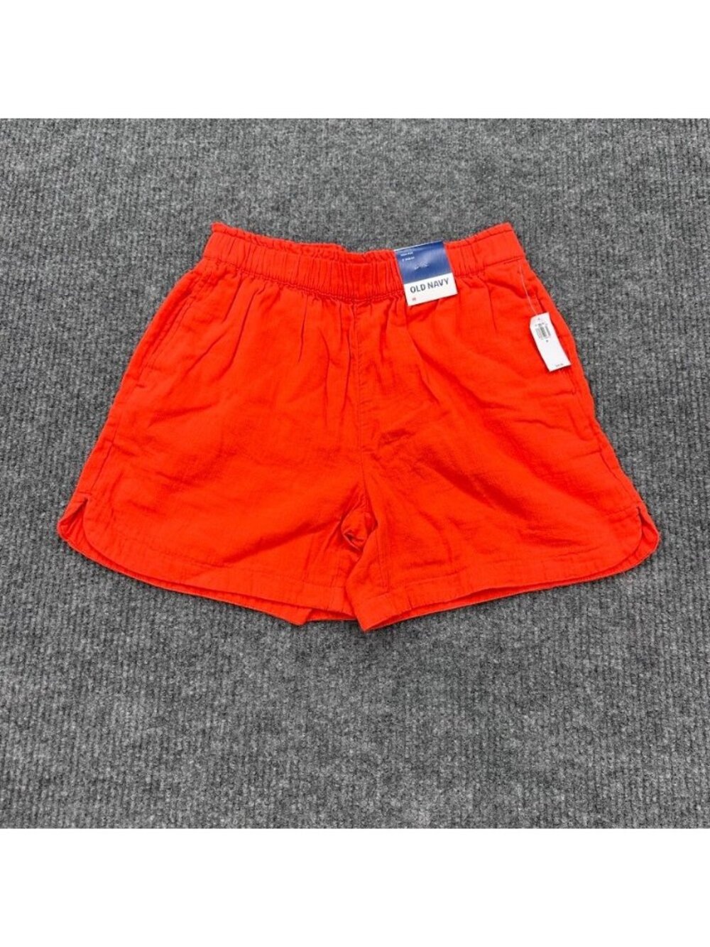 Old Navy High Rise 5" Pull On Shorts Gauze 100% Cotton Womens size Medium NEW